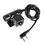 Ptt ZP113KW - par radio Baofeng/Kenwood- Version militaire Z-Tactique (NÉRON)