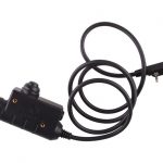 Ptt Opsmen per M51 Headset - Baofeng/Kenwood Radio- Earmor (NERO)