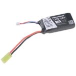 Batería li-po 7.4v 1300mah 15/30c con enchufe Tamiya Specna Arms (DEPARTAMENTO)