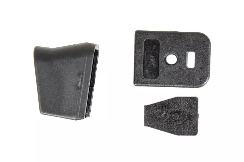 Couvercle pour couvercle inférieur du chargeur de pistolet Glock G17 FMA (NÉRON) - Image 2