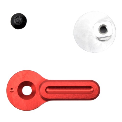 Selettore per M4/M16 in CNC Retro Arms -Tipo B- (ROSSO)