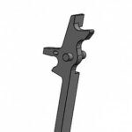 Grilletto per serie M4/M16 in CNC Retro Arms -Tipo K- (NERO)