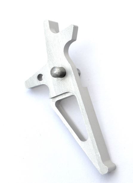 Grilletto Fast-Trigger per serie M4/M16 in CNC Serie B Retro Arms (Silver)