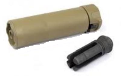 Silenziatore Socom cal. 5.56 Qd RC2 5KU (TAN)