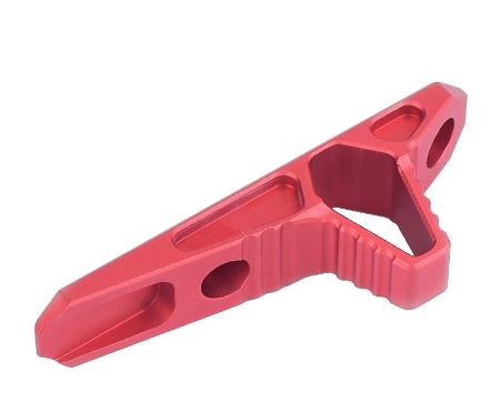 Handstop Mini M-LOK/Keymod in Aluminum Metal (RED)