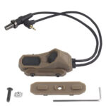 Dual Switch Remote Control for Scout/Mini Scout Torch & An/Peq plug 2,5mm WoSport (TAN)