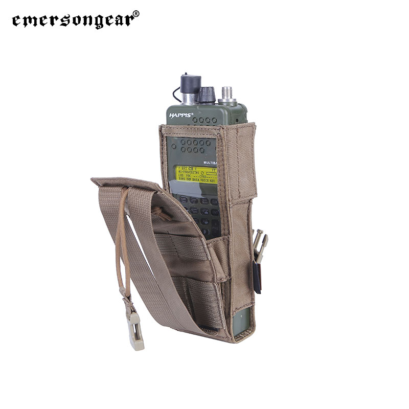 Radio Pouch PRC 148/152 EmersonGear (COYOTE MARRÓN) - Imagen 3