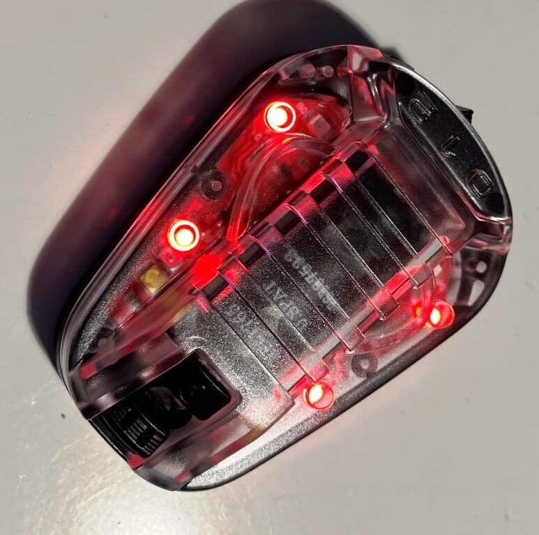 Voyant LED pour casque Element (ROSE)