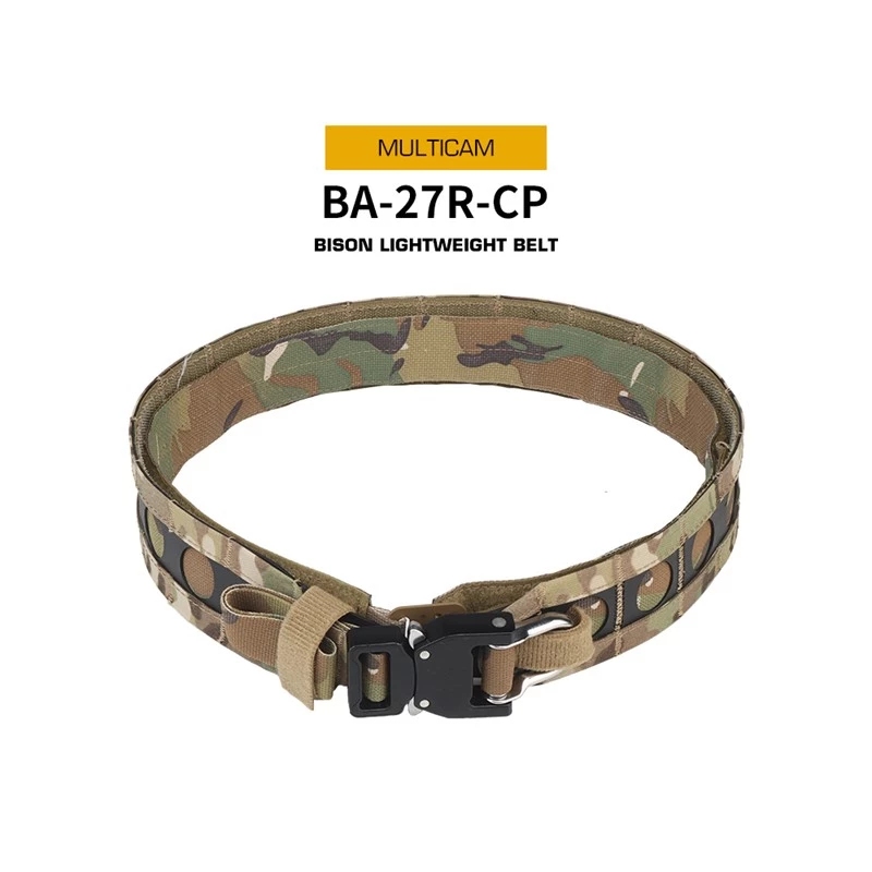 Taille de ceinture tactique de ceinture Molle légère de Bison: M (MULTICAM)