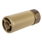 Mini silencieux avec cache-flamme 14mm 5KU (BRONZER)