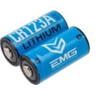Pila Cr123a pile lithium haute performance EMG (2Pièces)