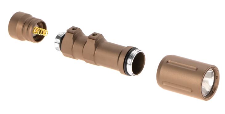 Linterna táctica OKW Wadsn dual ML (Tierra Oscura) - Imagen 2