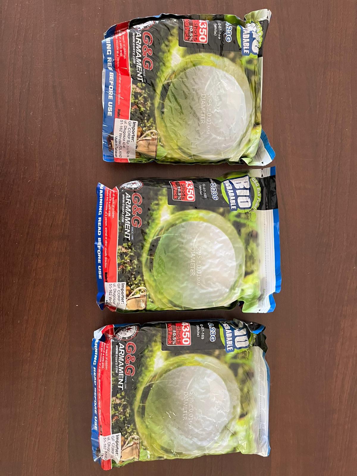 Paquete combinado 18: Bio Pellets Naturales 0,23g G&G-Bianchi- (3Kg)