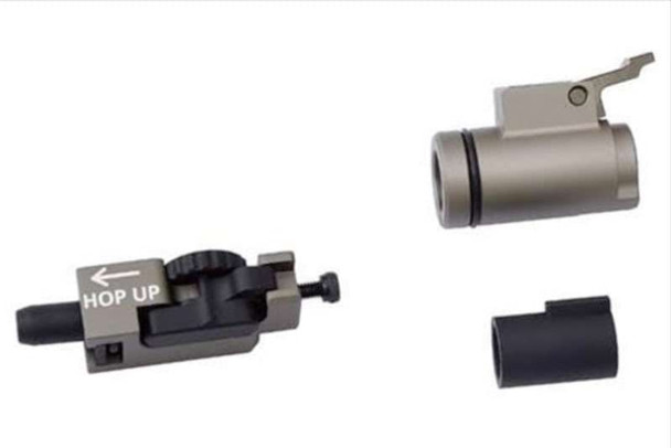 Complete Hop Up Chamber Adjuster Set w/ 65 Degree Bucking (Aluminum) for Tokyo Marui MWS Dytac