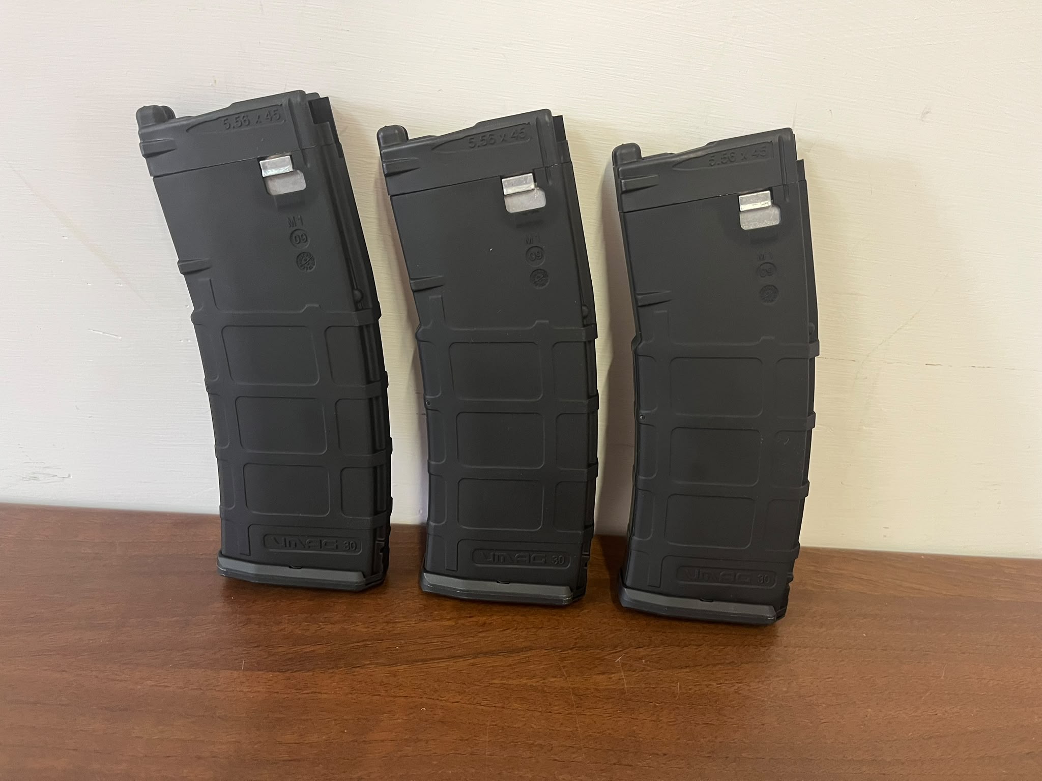 Paquete combinado 38: Establecer en 3 Cargador de gas ligero VMAG 30rds para M4 /HK416 GBB Series Gen.4 -DNA /AR /M4 /M16 /HK416 GBB Compatible- VFC (NERÓN)
