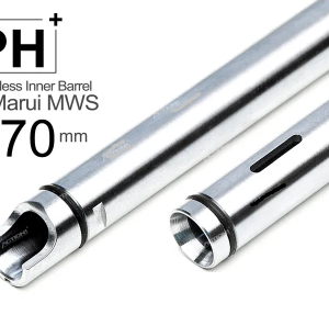 Stainless Precision Inner Barrel (Roger System /Ø6.02 x 370 mm) for Marui MWS (ZET) GBB /PHS-1002 PH+